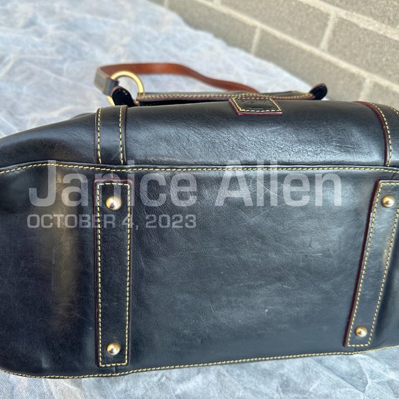 Dooney & Bourke Florentine Smith Bag (navy) - Picture 7 of 10